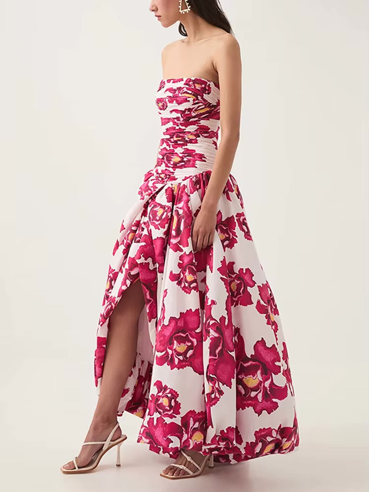 Petra Dress - Pink Floral - Preorder